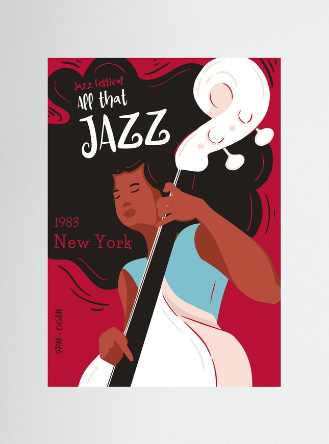 All That Jazz Vintage Poster | New York 1983 Art Print - Framzio