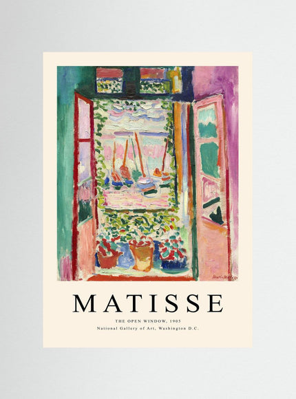 Matisse The Open Window 1905 Fauvism Art Print - Framzio