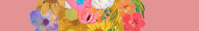 Van Gogh Floral Portrait Art Print - Framzio